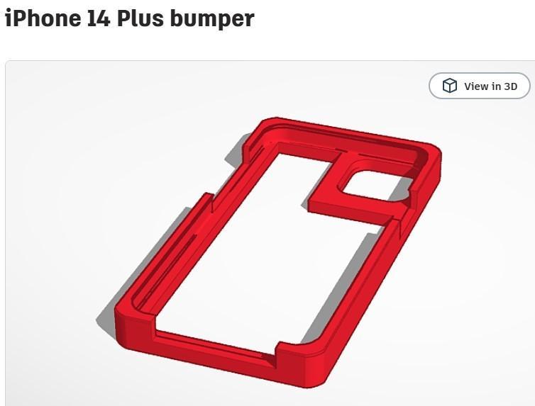 iPhone 14 Plus Bumper (case)