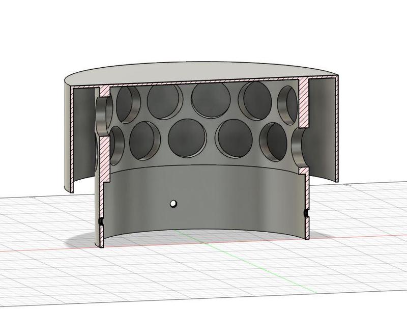 KG Rohr Abdeckung  / KG Pipe Cover for 150mm Pipes