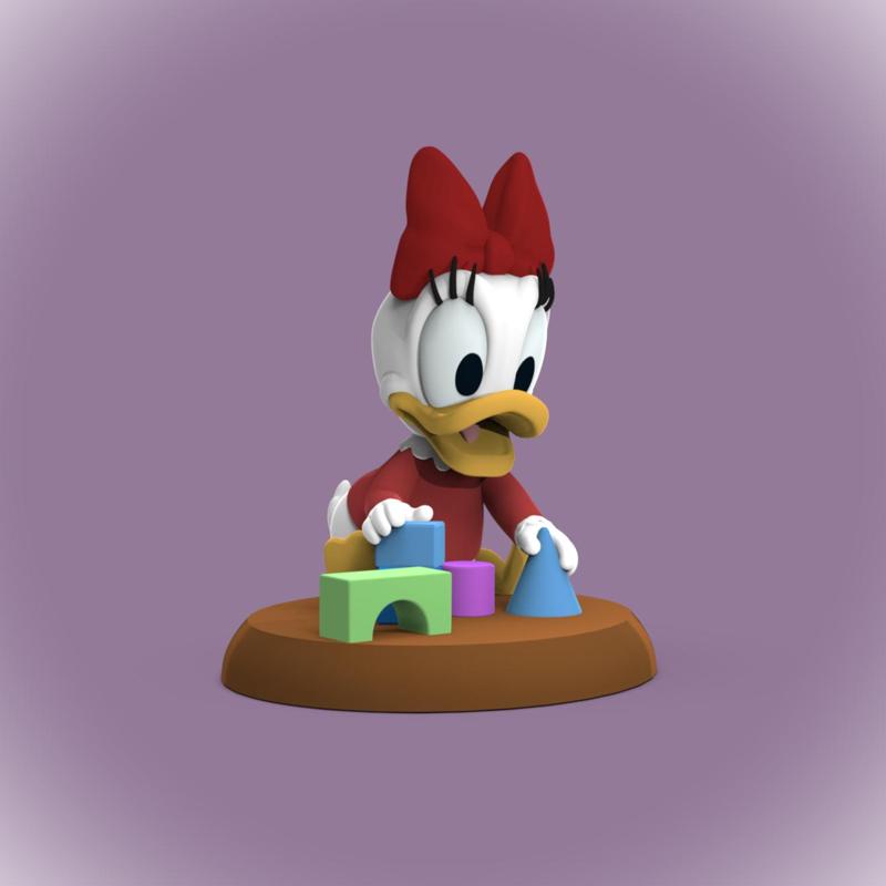 Baby Daisy -Christmas Blocks