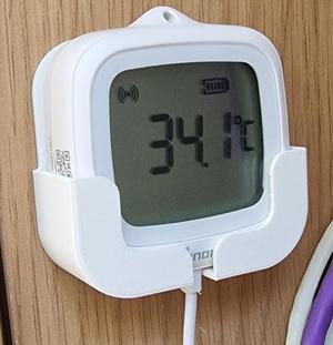 Wall Cradle Bracket for Sonoff 02LD Temperature Sensor & Probe