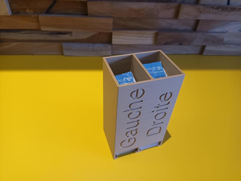 Distributeur à lentilles