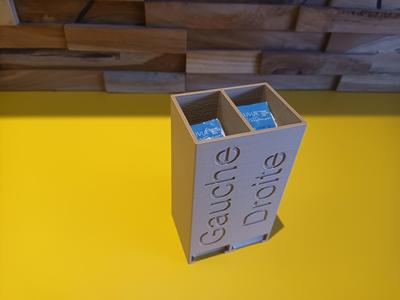 Distributeur à lentilles