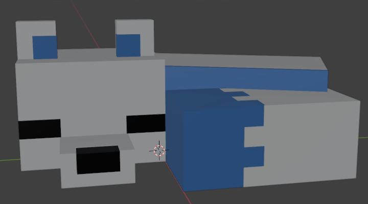 Sleeping Arctic Fox Single Piece