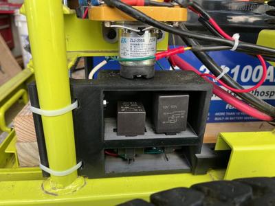 Ryobi ZT480e Zero Turn PreCharge Relay Box