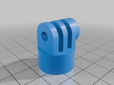 camera selfie stick mount with nut's