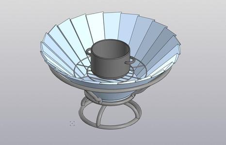 Солнечная печь 