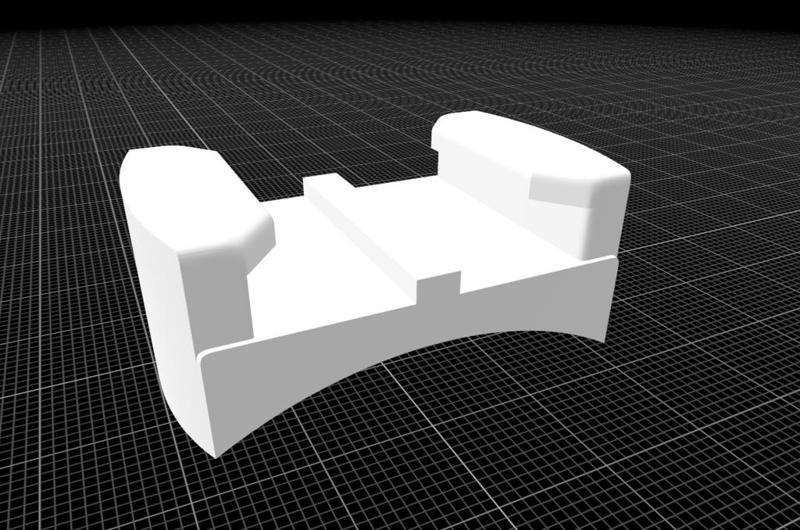 Helmet Chin Mount for Action Camera