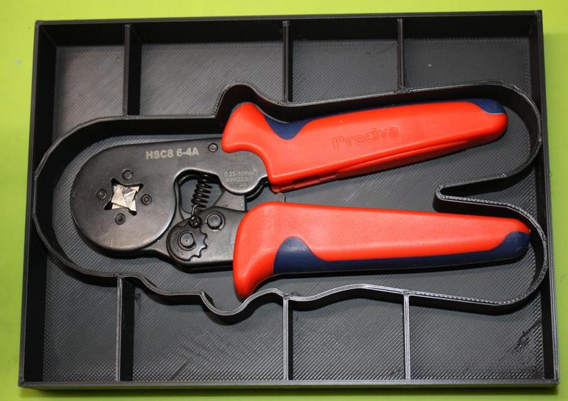 Preciva HSC8_6-4A Ferrule Crimper Storage Tray.