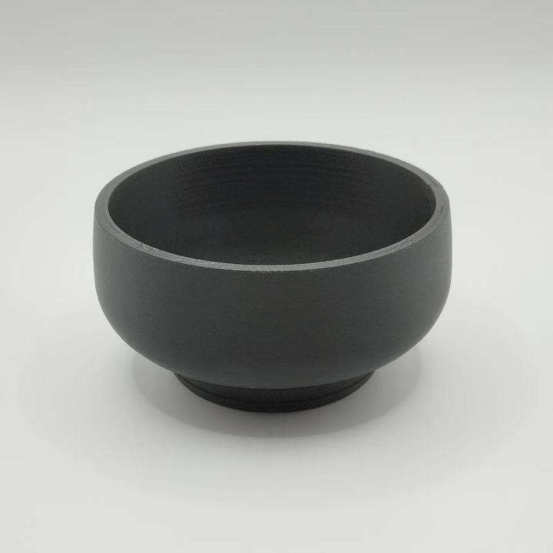 Curved Bonsai Pot with Drainage Hole