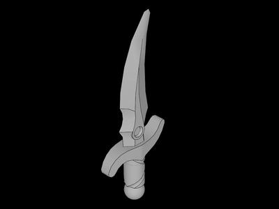 Lego Compatible (88288.dat) Minifig Dagger