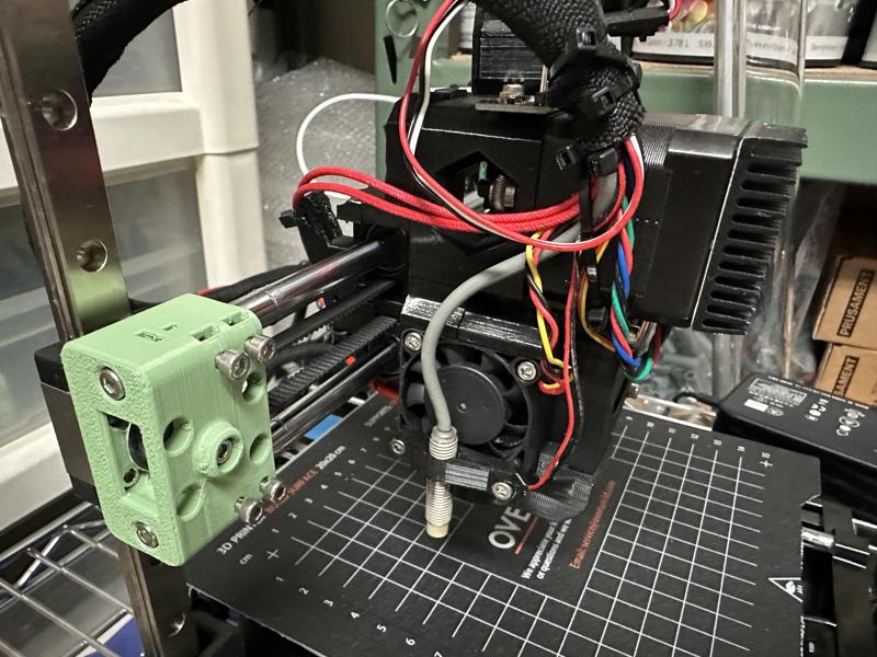 Prusa Mini MK3 2.85mm Extruder Addon Plate and Mount Replacement