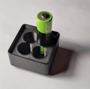 Gridfinity battery holders