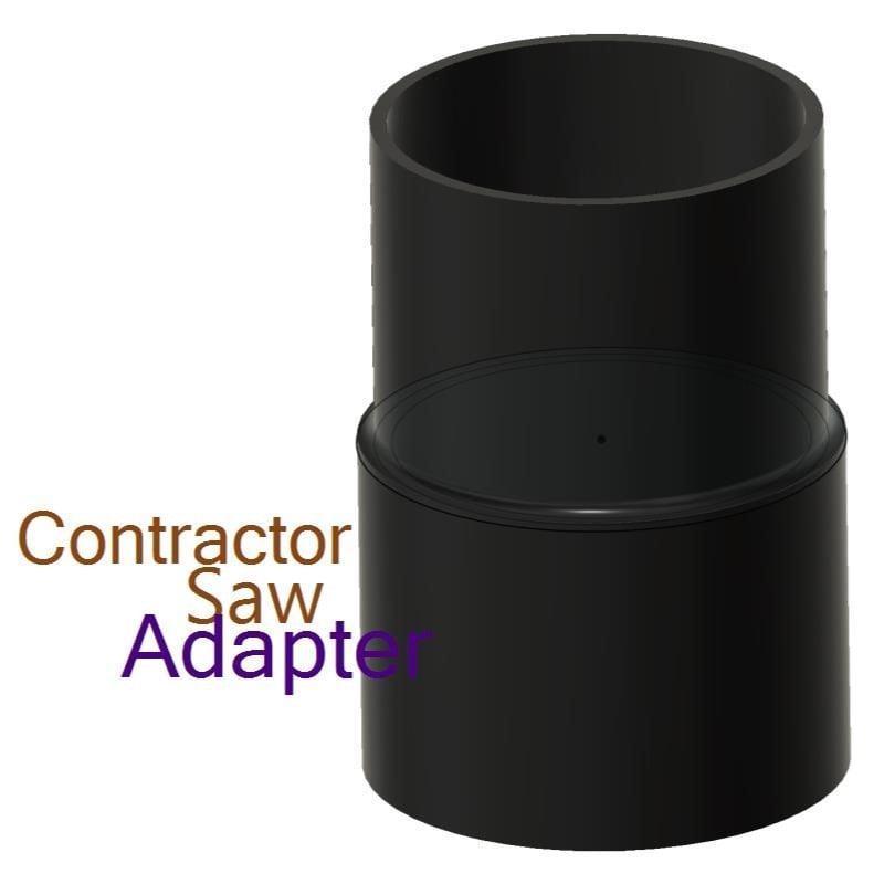 DeWalt Contractor Saw Dust Port Adapter