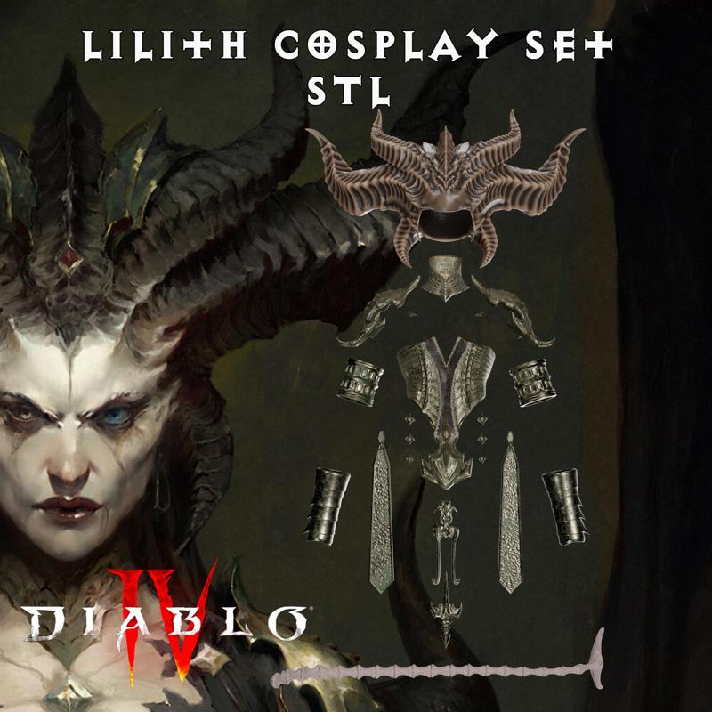 LILITH DIABLO COSPLAY SET