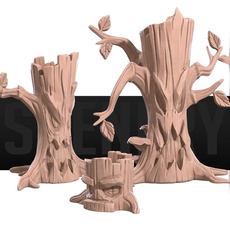 Halloween Spooky Trees Pack