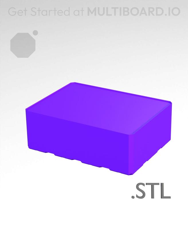 4x3x1·5 - Multibin Insert - STL Remixing File