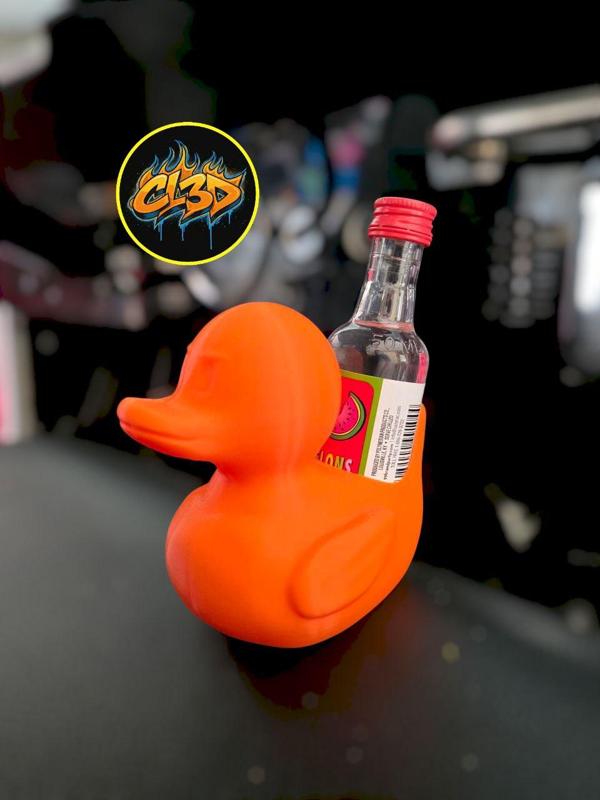 Jeep Duck - 50ml Liquor Bottle - Round