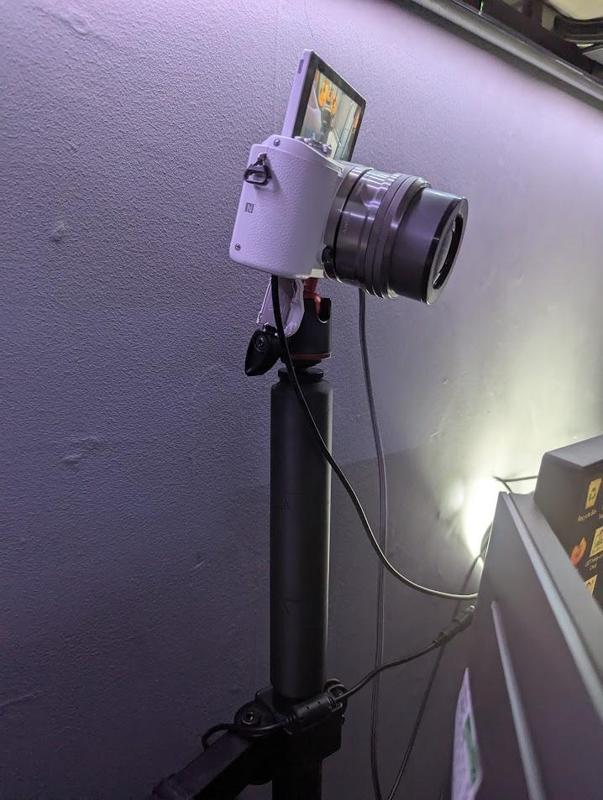 (Cold Shoe) camera mount for monitor stand/arm