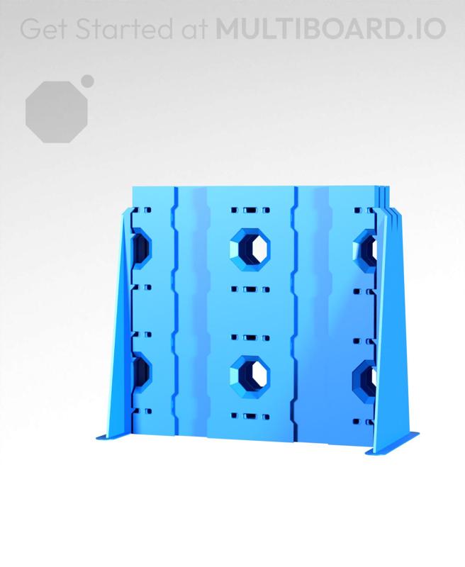 2x2 - 3x Stack - Double-Sided Multipoint Plate