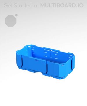 2x1x0.5 - Full Multipoint Rail - Multibin Shell
