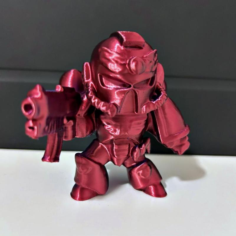 Chibi Space Soldier Figure