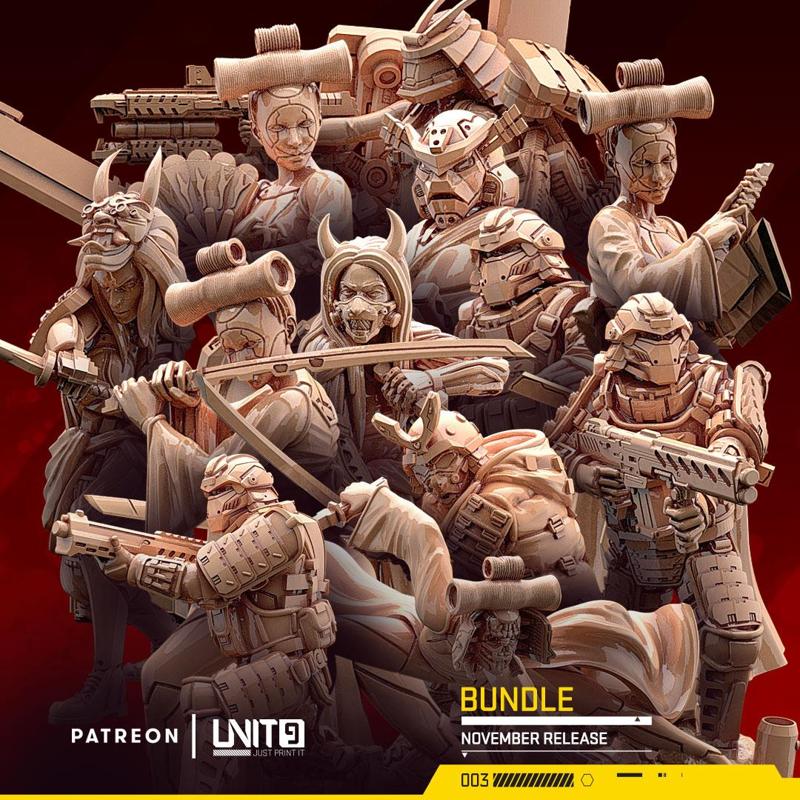 Cyberpunk models BUNDLE - (November21 release)