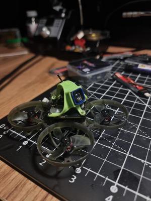 Slim canopy for 65mm whoop with dji o4 lite (no jello / gyroflow working)