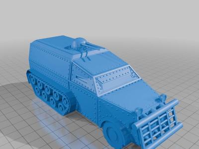 Armored Troop Transport with Turret