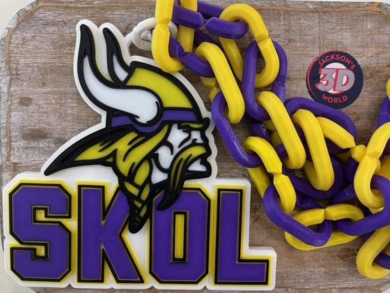 Minnesota Vikings SKOL Hype Chain