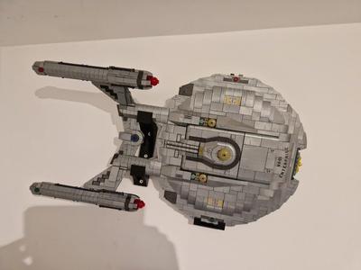 Bluebrixx Star Trek Enterprise NX-01 Wall Mount