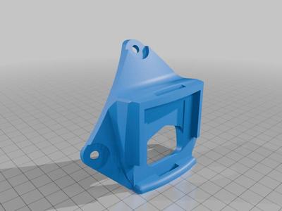 Helmet mount with more angle