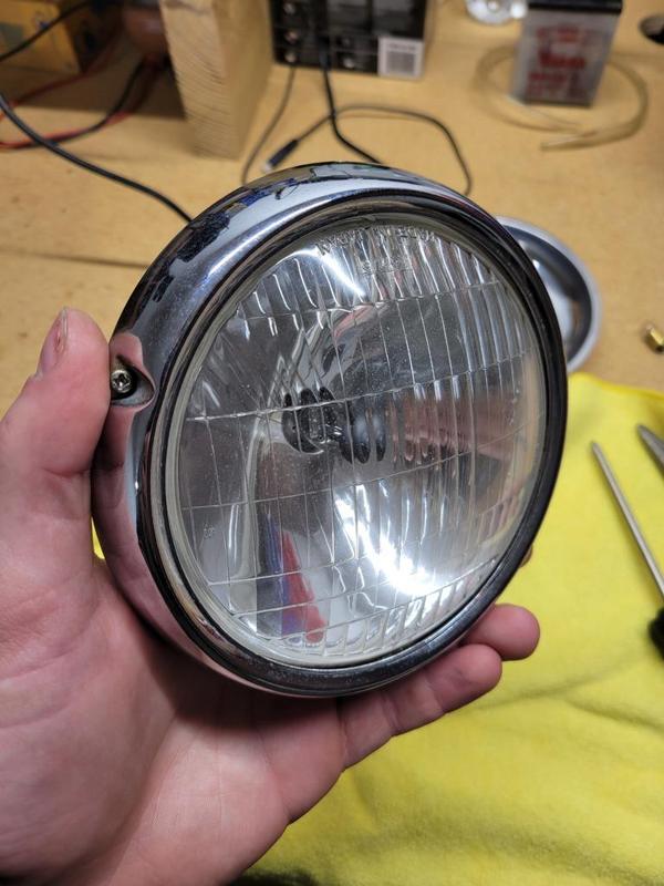 Kawasaki G5 Halogen Headlight Twist Lock Conversion