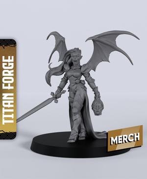 Vampiress - With Free Dragon  - 5e DnD Inspired for RPG and Wargamers