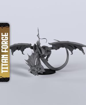 Highborne Silver Dragon - With Free Dragon Warhammer - 5e DnD Inspired for RPG and Wargamers