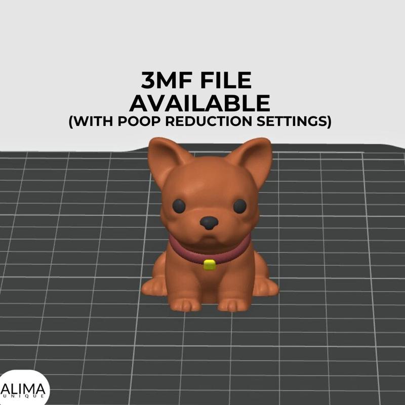 Rocky The Little Bulldog / Mini Design / Keychain / Toy