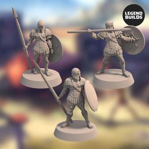Realm of Eros Soldier with Spears Bundle (3 miniatures)