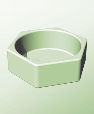 CH128-50 Modular stacking container for modern home decor 3d print stl