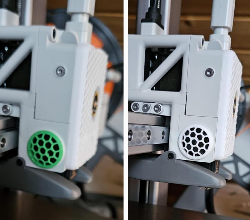 A1/A1 Mini fan cover dome honeycomp