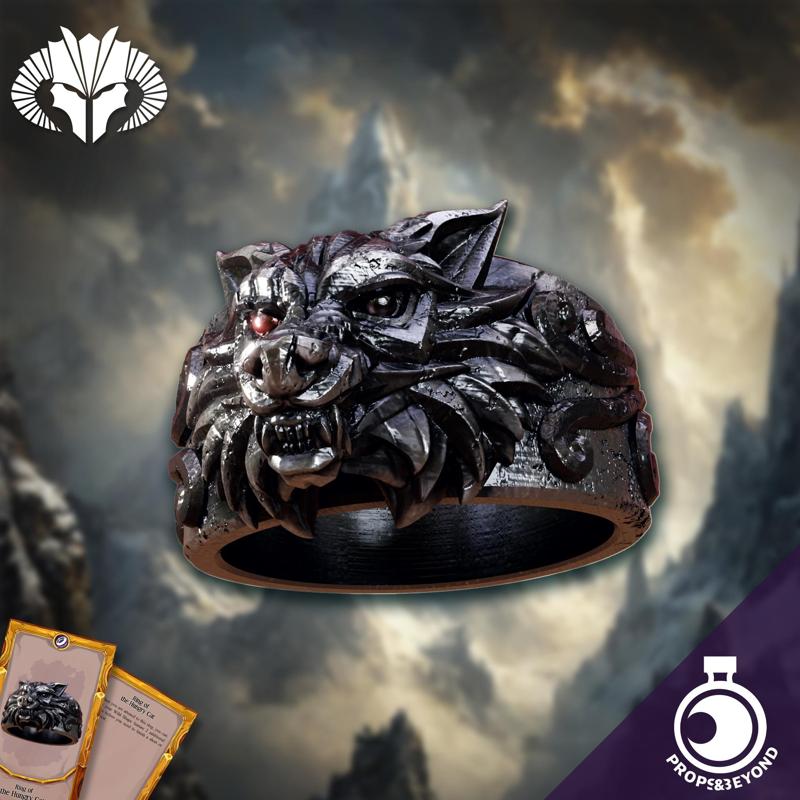 Wolfhead Ring