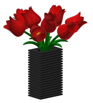 Decorative flower plant vase