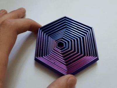 Customizable Telescopic Fidget [OpenSCAD]