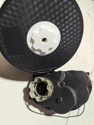 Gear for motor from child's ride-on vehicle ("Power wheel")