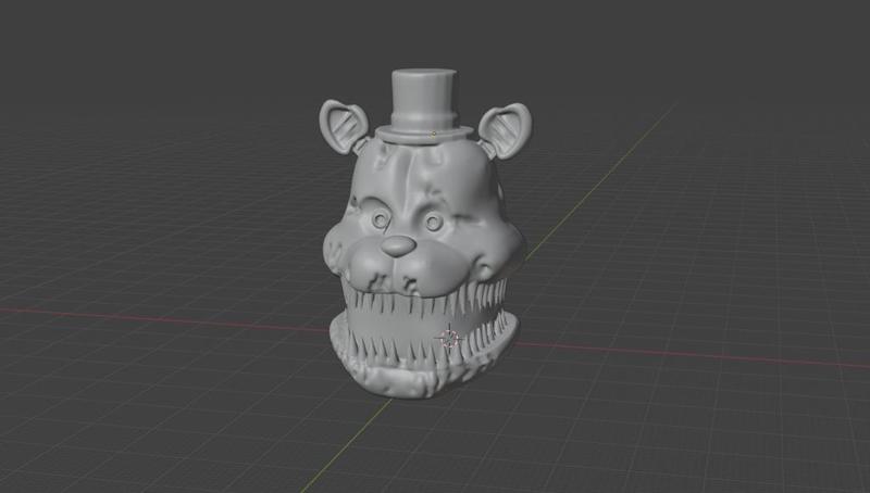 Funko compatible nightmare Fredbear head