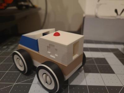 Ikea LILLABO minimal ambulance rear