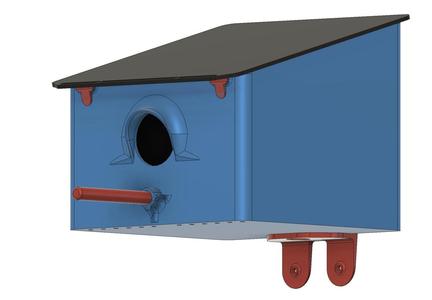 Basic Bird House (Outdoor, Multi Component)