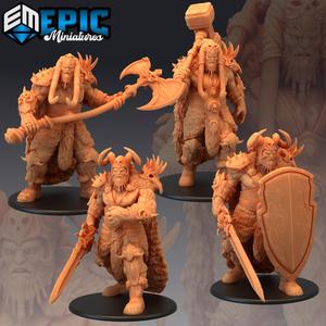 Frost Giant Set / Huge Arctic Warrior Collection