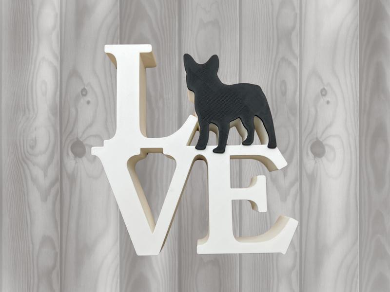 Love Französische Bulldogge