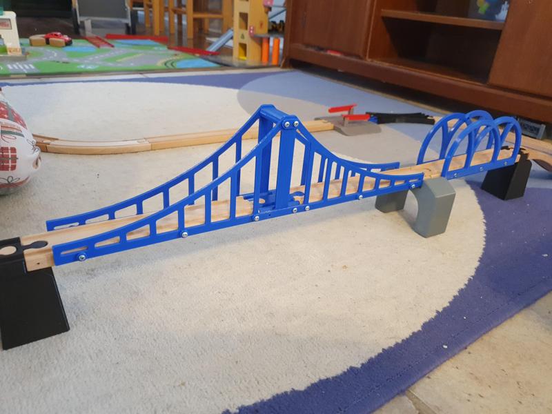 Wooden Train Bridge Ex Update