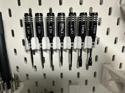 Skadis screwdriver holder (T-Nut)