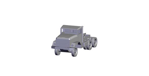 1/72 Scale M931 Tractor.stl